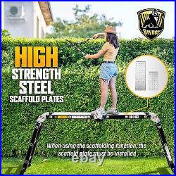 12FT Folding Ladder Multi-Purpose Aluminium Extension 7 in 1 Step Heavy Duty