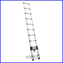 14.5Ft Telescopic Extension Ladder Aluminum Multi Purpose Folding Non-Slip US
