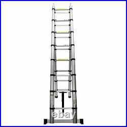 16.5Ft Telescopic Extension Ladder Aluminum Multi Purpose Folding Non-Slip 5m