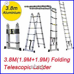 2.6-6M Portable Heavy Duty Multi-Purpose Aluminium Telescopic Extendable Ladder