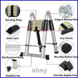 3-5M Aluminium Ladders Telescoping Multi-Purpose Extension Folding Steps Ladder
