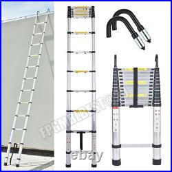 5m Telescopic Ladder Extendable Multi-Purpose Aluminum Folding Steps Frame NEW