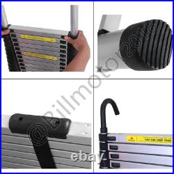 6.2 M Aluminium Folding Telescopic Ladder Step Ladder Multi-Purpose Extendable