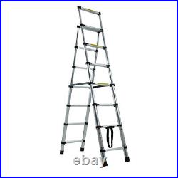 A-type Heavy Duty Multi-Purpose Aluminium Telescopic Folding Ladder Extendable