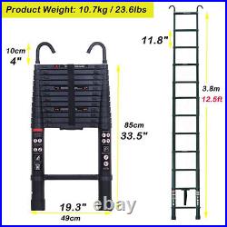 Alu Folding Telescopic Ladder Step Ladder Multi-Purpose Extendable 2.6M-6.2M