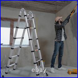 Alu / Stainless Steel Lightweight Collapsible Ladders Multi-Purpose Versatility