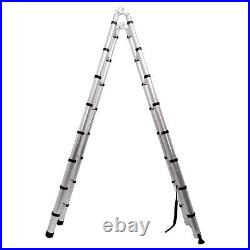 Aluminium Ladders Telescoping Multi-Purpose Extension Folding Step Ladder