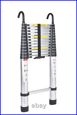 Aluminum Folding 16.5FT Multi Purpose Telescopic Extension Ladder Heavy Duty 5M