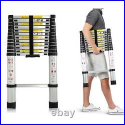 Aluminum Folding 16.5FT Multi Purpose Telescopic Extension Ladder Heavy Duty 5M