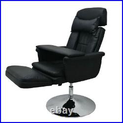 Black Folding Beauty Office Multi-purpose Chair Air Lift Beauty Recliner Chair