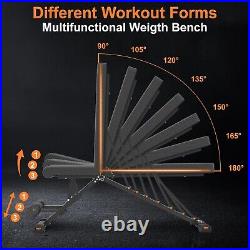 Heavy-Duty Multi-Purpose Folding Weight Bench 800 LB Weight Capacity
