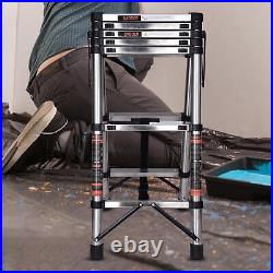 Multi Purpose Aluminum Telescopic Ladder Heavy Duty Folding Extension Step