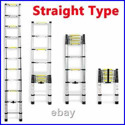 Multi Purpose Aluminum Telescopic Ladder Heavy Duty Folding Extension Step 2-6m