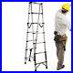 Multi Purpose Aluminum Telescopic Ladder Heavy Duty Folding Extension Step Home