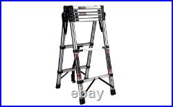 Multi Purpose Aluminum Telescopic Ladder Heavy Duty Folding Extension Step Home