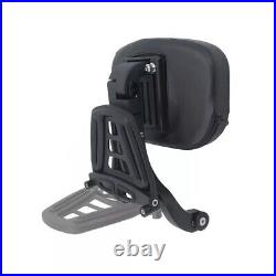 Multi-Purpose Driver Passenger Backrest Folding Luggage Rack For BMW R18