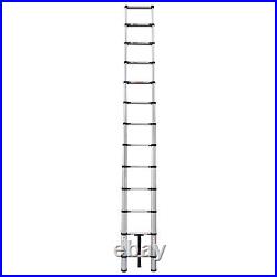 Multi-Purpose Folding Telescopic Step Ladder Aluminium Extendable Ladders Loft