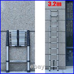 Multi Purpose Stainless Steel Telescopic Ladder HeavyDuty Folding Extension Step