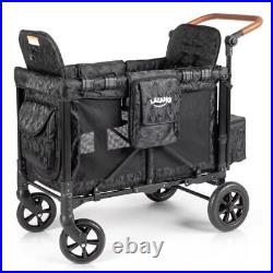 Multi-Purpose Stroller Wagon for 2 Kids, Folding Baby Strollers Wagons withCanopy