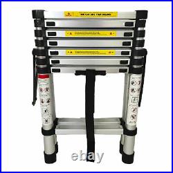 Telescopic Extension Aluminum Step Ladder Folding Multi Purpose New 4-7 Step