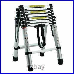 Telescopic Extension Aluminum Step Ladder Folding Multi Purpose New 4-7 Step