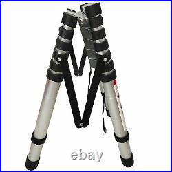 Telescopic Extension Aluminum Step Ladder Folding Multi Purpose New 4-7 Step