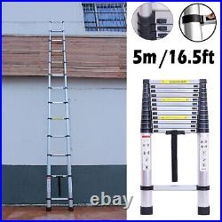 Telescopic Ladder Multi-Purpose Extendable Laders Aluminium Folding 6.2M 4.4M 5M